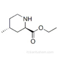 Ethyl (2R, 4R) -4-metil-2-piperidinecarbossilato CAS 74892-82-3